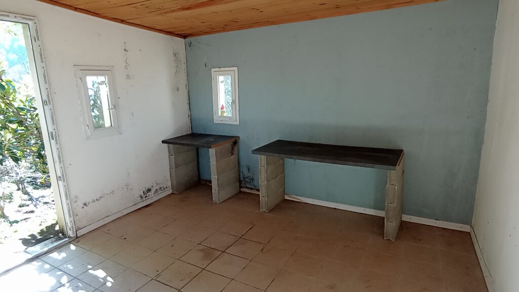 Fin de chantier vide maison Nimes